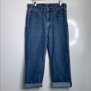 LEVI’S VINTAGE Mom Denim Blue Jeans 36 x 30